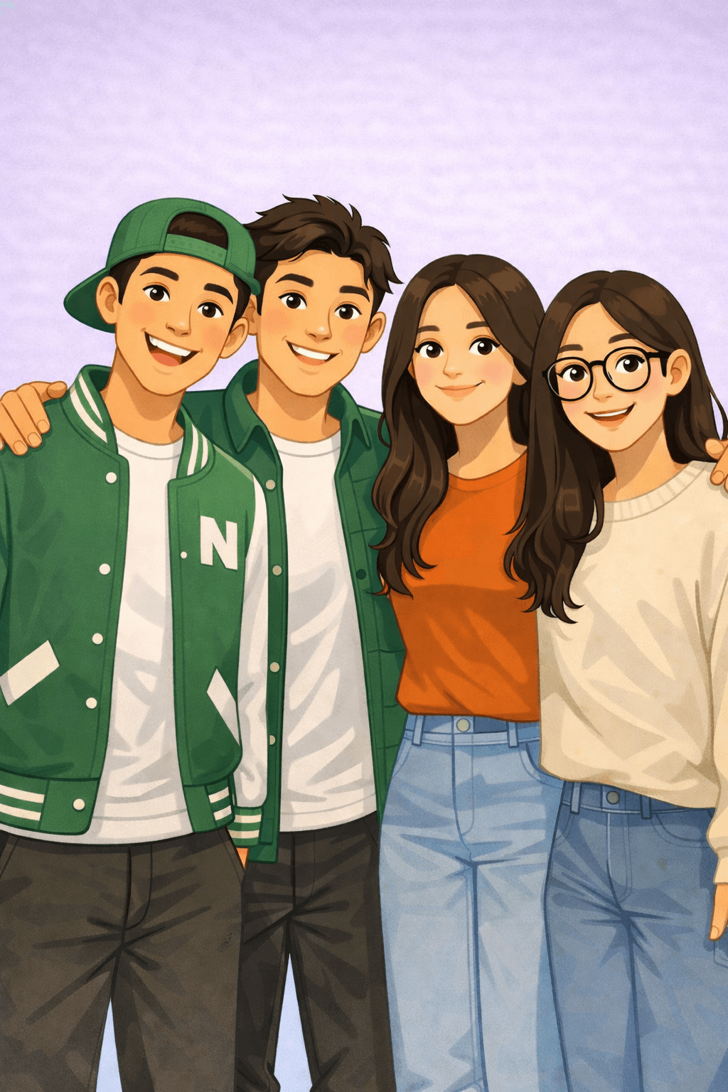 Studio backdrops and props